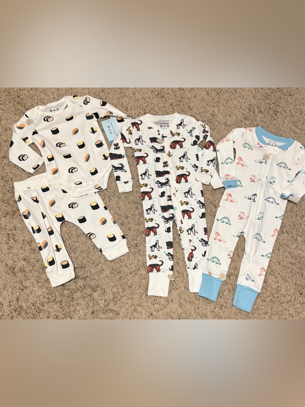 Monica + Andy Coveralls And Two Piece Bundle 4 Pieces Total Size: 9-12 Months